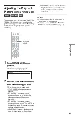 Preview for 55 page of Sony DVP-F250 Operating Instructions Manual