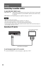 Preview for 34 page of Sony DVP-FX820L - Portable Dvd Player Operating Instructions Manual