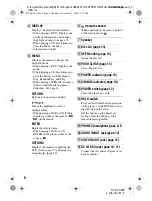 Preview for 6 page of Sony DVP-FX921 Marketing Specifications (DVP-FX921) Operating Instructions Manual