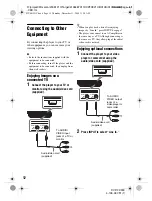 Preview for 12 page of Sony DVP-FX921 Marketing Specifications (DVP-FX921) Operating Instructions Manual