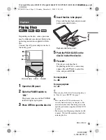 Preview for 13 page of Sony DVP-FX921 Marketing Specifications (DVP-FX921) Operating Instructions Manual