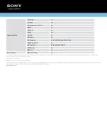 Preview for 3 page of Sony DVP-FX96 Specifications