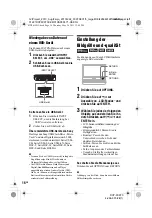 Preview for 72 page of Sony DVP-FX970 Operating Instructions Manual