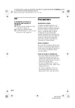 Preview for 106 page of Sony DVP-FX970 Operating Instructions Manual