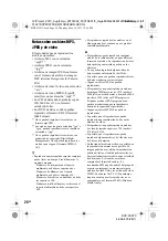 Preview for 110 page of Sony DVP-FX970 Operating Instructions Manual