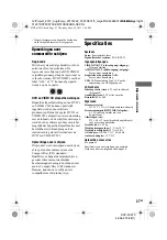 Preview for 167 page of Sony DVP-FX970 Operating Instructions Manual