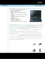 Preview for 1 page of Sony DVP-FX970 Specifications