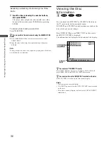 Preview for 30 page of Sony DVP-K350 Operating Instructions Manual