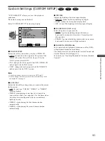 Preview for 61 page of Sony DVP-K350 Operating Instructions Manual