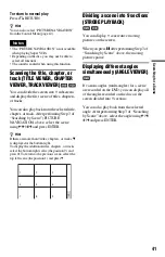 Preview for 41 page of Sony DVP-K380 Operating Instructions Manual