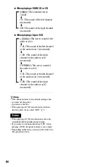 Preview for 44 page of Sony DVP-K380 Operating Instructions Manual