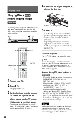 Preview for 22 page of Sony DVP-K82P Operating Instructions Manual