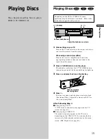 Preview for 15 page of Sony DVP-K880D Operating Instructions Manual