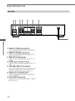 Preview for 72 page of Sony DVP-K880D Operating Instructions Manual