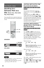 Preview for 44 page of Sony DVP-LS785V Operating Instructions Manual