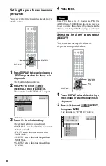 Preview for 68 page of Sony DVP-LS785V Operating Instructions Manual