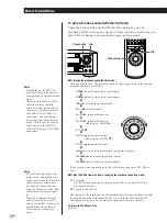 Preview for 12 page of Sony DVP-M35 Operating Instructions Manual