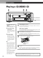 Preview for 14 page of Sony DVP-M35 Operating Instructions Manual