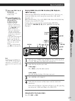 Preview for 17 page of Sony DVP-M35 Operating Instructions Manual