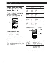 Preview for 32 page of Sony DVP-M35 Operating Instructions Manual