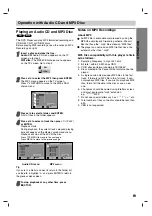 Preview for 19 page of Sony DVP-M50 Operating Instructions Manual