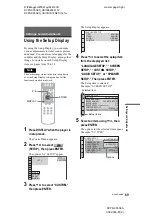 Preview for 69 page of Sony DVP-NC555ES - Es Dvd Player Operating Instructions Manual