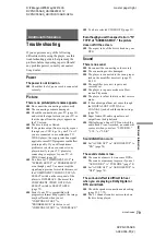 Preview for 79 page of Sony DVP-NC555ES - Es Dvd Player Operating Instructions Manual