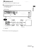 Preview for 21 page of Sony DVP-NC650V Operating Instructions Manual