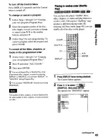 Preview for 43 page of Sony DVP-NC650V Operating Instructions Manual