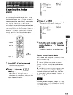 Preview for 63 page of Sony DVP-NC650V Operating Instructions Manual