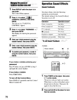 Preview for 72 page of Sony DVP-NC650V Operating Instructions Manual