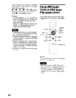 Preview for 48 page of Sony DVP-NCBOOH Operating Instructions Manual