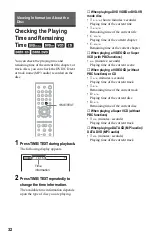 Preview for 32 page of Sony DVP-NS15 Operating Instructions Manual