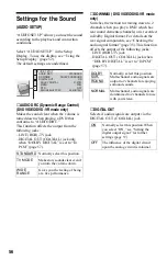 Preview for 56 page of Sony DVP-NS15 Operating Instructions Manual