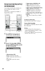 Preview for 38 page of Sony DVP-NS315 Operating Instructions Manual