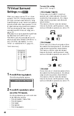 Preview for 44 page of Sony DVP-NS32 Operating Instructions Manual