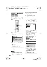 Preview for 52 page of Sony DVP-NS55P - Single Disc DVD Player Operating Instructions Manual