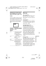 Preview for 67 page of Sony DVP-NS55P - Single Disc DVD Player Operating Instructions Manual