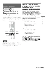 Preview for 33 page of Sony DVP-NS57P - Cd/dvd Player Operating Instructions Manual