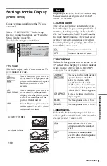 Preview for 61 page of Sony DVP-NS63P Operating Instructions Manual