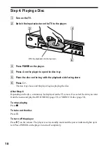 Preview for 18 page of Sony DVP-NS700V Operating Instructions Manual