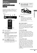 Preview for 33 page of Sony DVP-NS700V Operating Instructions Manual