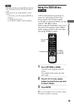 Preview for 35 page of Sony DVP-NS700V Operating Instructions Manual