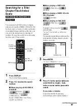 Preview for 47 page of Sony DVP-NS700V Operating Instructions Manual