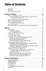 Preview for 4 page of Sony DVP-NS710HP Operating Instructions Manual