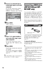 Preview for 16 page of Sony DVP-NS710HP Operating Instructions Manual