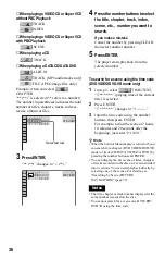 Preview for 36 page of Sony DVP-NS71HP Operating Instructions Manual