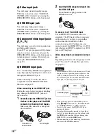 Preview for 18 page of Sony DVP-NS72HP Operating Instructions / Manual de instrucciones Operating Instructions Manual