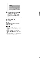 Preview for 47 page of Sony DVP-NS755V Operating Instructions Manual