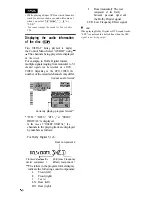 Preview for 56 page of Sony DVP-NS755V Operating Instructions Manual